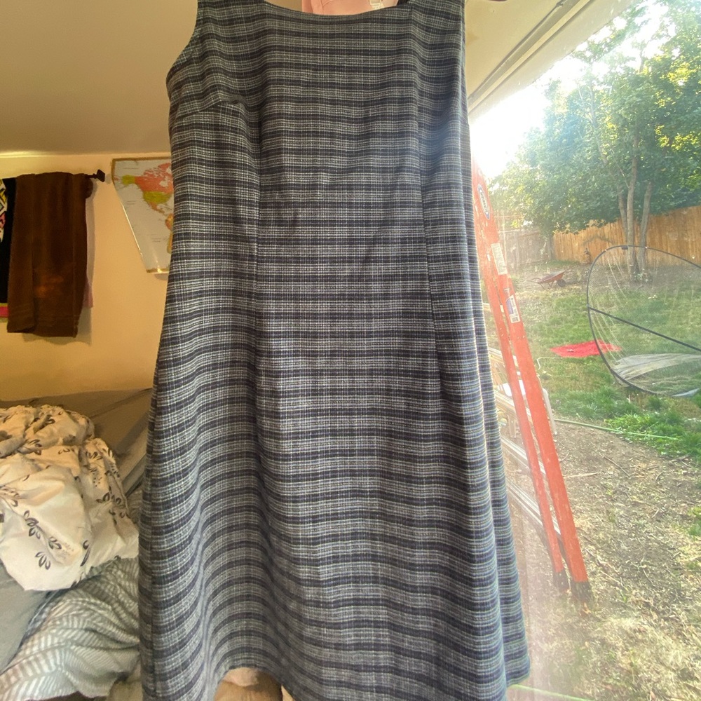 SO CUTE plaid dress !